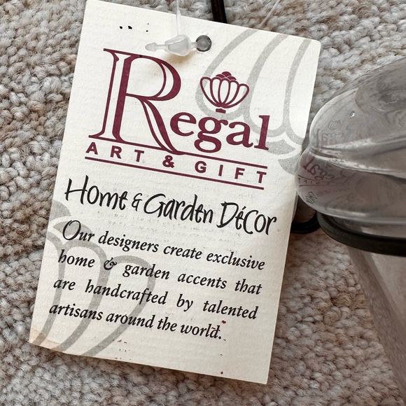 Regal Art & Gift Home & Garden Decor Scarlet Hummingbird Feeder - Butterfly - Picture 14 of 16